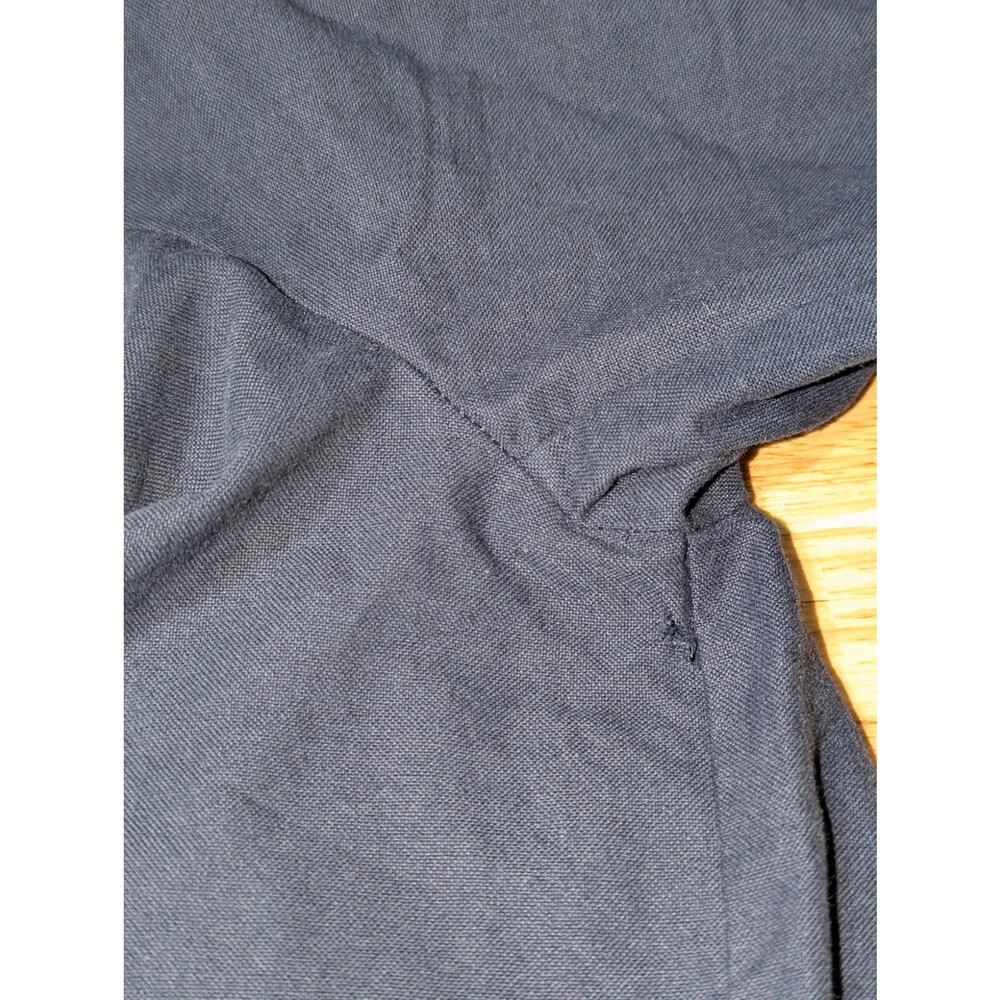 Tuckernuck Pomander Place Shirt Dress Womens XS Navy Cotton 3/4 Sleeve Shift New - Picture 11 of 16